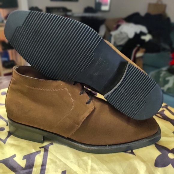 Luigi borrelli suede chukka boots - Picture 6 of 9